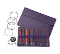 Uncinetto tunisino set 3,5 mm-12,0 mm tappeto afghano intercambiabile per uncinetto