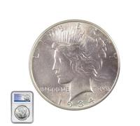 Uncirculated Morgan Dollar with Authenticity Marking (Pack of 1) 1934
