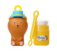 UNCLE BUBBLE - Pals anti-rovesciamento divertenti - Pi giochi, meno disordine | Anti-rovesciamento | Include la soluzione per bolle di sapone Lo