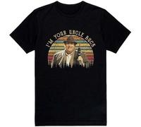 Uncle Buck Movie Buck Russell Comedy Film Vintage Black T-Shirt Unisex 100% Cotton Short-Sleeve T-Shirts Black L