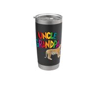 Uncle Grandpa Tiger Logo Bicchiere termico in acciaio inox doppia parete
