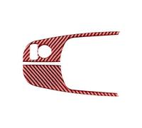 UNCLE LIAO Interni Automobilistici per Nissan X-Trail 2014-2018 Adesivo Decorativo per Cornice del.,A-Red