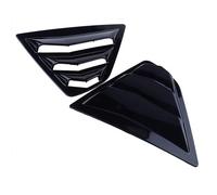 UNCLE LIAO per Toyota Camry Sedan 2018-2023 Auto Lato Posteriore Triangolare Finestra Spoiler Copertura Otturatore Finestra di Vetro Auto Decorazione Accessori.,B-Glossy Black