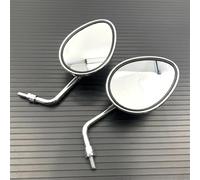 UNCLE LIAO Specchietti Moto Manubrio Specchietti Retrovisori Bar,per Roadmaster Classic 2017 2018 2019 2020 2021 2022 Specchietti Moto Manubrio Retrovisore Moto.,B-Chrome