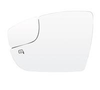 UNCLE LIAO Vetro Specchietto Retrovisore Riscaldato,Specchio Esterno Auto Sostituzione Accessories per Ford Focus 2012-2018.,A- Left