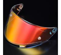 UNCLE LIAO Visiera per Casco da Moto,per KYT NF-R/NX-F/NZ Visiera Colorata Accessori per Casco da Moto Ricambio.,E