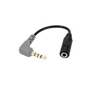 UNCLE LIGHT Cavo di ricambio per microfono SC4, adattatore TRS a TRRS da 3,5 mm per collegare smartphone, tablet con Rode VideoMic Go, VideoMicro e Microfono Lavalier BOYA