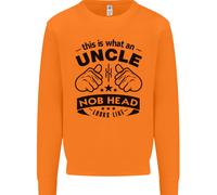 Uncle Nob Head Sembra Il Giorno Degli Zii Uomo Felpa Maglione