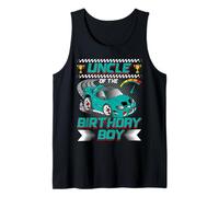 Uncle of The Birthday Boy Race Car Party Family Matching Canotta