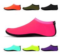 Uncle Paul Calzini da Acqua - Calzini da Interno Unisex a Piedi Nudi Surf Immersioni Pantofole da casa Piscina per Bambini Adulti Rosso Taglia UE 38-40 SWA15RYL