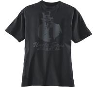 Uncle Sam T-shirt antraciteit/ nero S