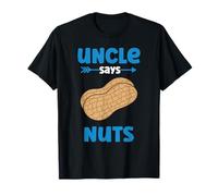 Uncle Says Nuts - Boy Gender Reveal Auntie - Team Boy Maglietta