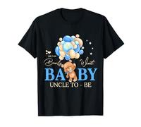Uncle We Can Bearly Wait Baby Shower Orso Family Matching Maglietta