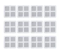 UncleS 12/24pcs Blocking Bloccante Schermata della Finestra Coperchi Adesivi Restituzione Mantieni La Ventilazione per Camera da Letto Soggiorno Fai -da -Te Schermo Riparazione