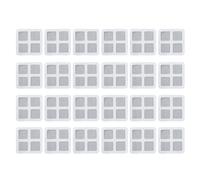 UncleS 12/24pcs Blocking Bloccante Schermata della Finestra Coperchi Adesivi Restituzione Mantieni La Ventilazione per Camera da Letto Soggiorno Fai -da -Te Schermo Riparazione