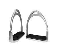 UncleS 1Pair Equestrians Staffe Pedane con Cuscinetto in Gomma Antiscivolo Cavallo Resistenza Sicurezza Guida A Cavallo Staffe per Equestri