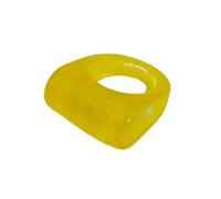 UncleS 3. Anelli in resina multicolore alla moda gioielli geometrici lucidi per lui e per lei con comfort tutto il giorno come accessorio per gioielli in resina, come descritto