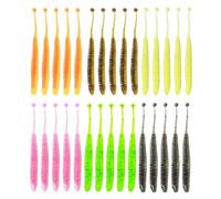 UncleS 30 esche artificiali per acqua salata e acqua dolce 4,8/6/8 cm per trota, effetto galleggiante naturale