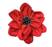 UncleS 3D Satined Flower Applique For Handcraft Project Stage Costume Garment Accessory Flower Applique