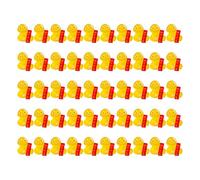 UncleS 50Pcs Resine Ricchezza Serpente Ornamenti in Miniatura Zodiaci Cinesi Capodanno Animale Incandescente In Dark Figure Decorazione Giardino Figurine in miniatura da collezione