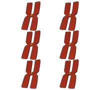 UncleS 6pcs Silicone Peso Raccolto Piastra da Tennis Ponderata 3G Pesi con Cuscinetto Ponderato Raccolto Stabilità