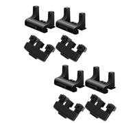 UncleS 8pcs Friggibili in Silicone Resistenti Calore Sostituzione dei Paraurti Non Scricchiolii per I Paraurti Vassoi più Croccanti