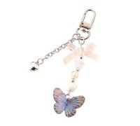 UncleS Aesthetic Keychain Charms Bows Keychain for Women Bag Purse Handbags Backpacks Charms Accessories Valentines Day Gifts Bag Pendant Charm