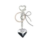 UncleS Aesthetic Keychains Lovely Bag Pendant Charm Heart Bows Keychains Charms for Women Purse Backpack Decorations Gifts Pendant Charm