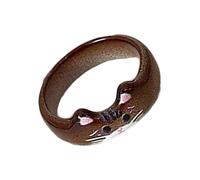 UncleS Anelli fatti a mano con gatti a tema animale, accessorio per donne e appassionati di moda, regalo di Capodanno per le donne, Misura unica, come descritto, come descritto