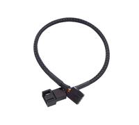 UncleS Cavo Sdoppiatore Ventola PC 4 Pin da 1 A 1/2/3 Cavo Adattatore Prolunga Alimentazione Splitter Intrecciato con Maniche in Nylon