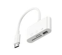 UncleS Compactly USB C Card Reader to Memory for Travel Office Use for Flashing Disk Mouse Connecting USB