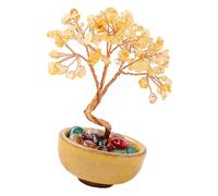 UncleS Crystal Money Tree Attira Ricchezza Energia Positiva Per La Ricchezza Denaro Cristallino Naturale O Ufficio