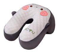 UncleS Cuscino a Forma Pisolino per Ufficio a Forma Cartone Animato Comodo Supporto per Collo Cuscini in Memory Foam per Bambini E Adulti Supporto Regolabile per La Testa del Bambino