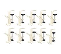 UncleS Double-Purpose Hanger Set Adjustable 0.5-8.5 inch Rust-Resistant Holders 20lbs No Damage Holiday Decor Christmas Decoration Organizers Hook