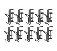 UncleS Double-Purpose Hanger Set Adjustable 0.5-8.5 inch Rust-Resistant Holders 20lbs No Damage Holiday Decor Christmas Decoration Organizers Hook