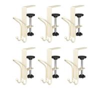 UncleS Double-Purpose Hanger Set Adjustable 0.5-8.5 inch Rust-Resistant Holders 20lbs No Damage Holiday Decor Christmas Decoration Organizers Hook