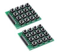 UncleS Durabilità 16Key 8pinmatrix Tastiera Scheda Compatibile per I Sistemi Lamponi Espansione Esterna Input