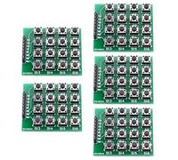 UncleS Durabilità 16Key 8pinmatrix Tastiera Scheda Compatibile per I Sistemi Lamponi Espansione Esterna Input