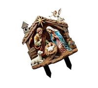 UncleS Figurine Natività Della Famiglia Santa Decorazioni Natalizie Madre Marys Jesuses Josephs Statue Domestiche Centrotavola Per La Famiglia Sacra Figurine