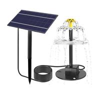 UncleS Fontane Solari Efficienza Energetica Pompe per Giardini Flussi d'Acqua Automatici Acqua per Bagno degli Uccelli Fontane Energia Solare per Uccelli