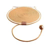 UncleS Gatti Corda Di Cotone Graffio Strumento Rotondo Graffi Dopo Il Tappetino Pad Graffi Per La Cura Di Artigli E Strumenti Divertenti Grattacieli Fornire