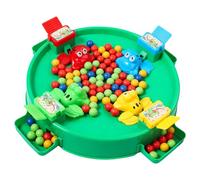 UncleS Giochi Portatili Gioco Smistamento Fagioli Gioco Riconoscimento dei Colori Brillanti per Bambini in Plastica Apprendimento Precoce Sviluppo Abilità Giocattolo per Bambini Non Tossico