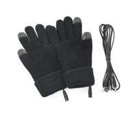 UncleS Guanti Touchscreens 10x15cm Calore Riscaldato USB Morbido Comodo per Ambiente Freddo Avventure All'aperto 1 Paio