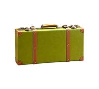 UncleS Maniglia Decorativa in Pelle Custodia per Bagagli in Legno Spaziosa Cassapanca Oggetti Scena Film Styling La Casa Accessori da Sposa Maniglia in Pelle Bagagli Vintage