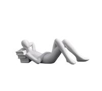 UncleS Moderna Signora Pensiero Figurine Lettura Donne Resine Statua Ornamento Per Librerie E Soggiorno Desktop Decorazione Lettura Donna Figurine