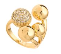 UncleS Onelli Zircone A Forma Geometrica Per I Gioielli Leggeri Rame Lucido In Oro Argento Per Suo Regalo Gioielli In Rame Da Donna Alla