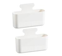 UncleS Piastra Magnetica per Frigorifero da 2 Contenitori Uniformi Scatole Portaoggetti per Armadietti da Cucina Archiviazione Sostenibile Sostenibile