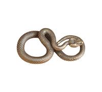 UncleS Piccola Figurina Serpente In Ottone Antique Antico In Miniatura Pendente A Sospensione Per Decorazione Del Desktop E Borse A Sospensione Accessori Per Chiavi