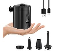 UncleS Portili Pompe Inflazione Elettrica Impostare LED Light ALTINI SPECIFICI per AIRDAGGI E CAMPIGNARE Pompe Air PORTATIVI con Camping
