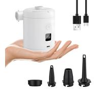 UncleS Portili Pompe Inflazione Elettrica Impostare LED Light ALTINI SPECIFICI per AIRDAGGI E CAMPIGNARE Pompe Air PORTATIVI con Camping